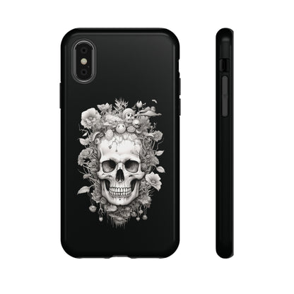 Memento Mori Floral Fusion | Tough Case