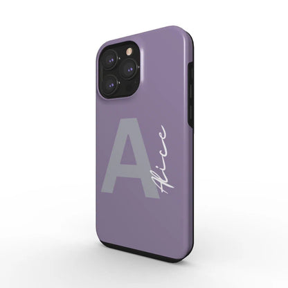 Personalised Initial with Name Case | Tough Phone Case