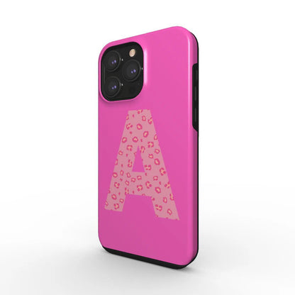 Pink Panthera I Monogram | Tough Phone Case