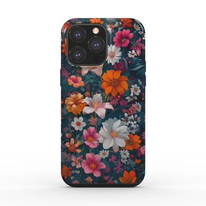 Midnight Garden: De betoverde bloemen | Stevig telefoonhoesje