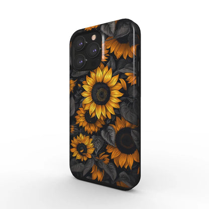 Sunset Glow: The Lush Sunflower | Floral Phone Case