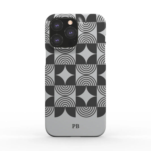 Bauhaus Bold Monogram | Snap Phone Case