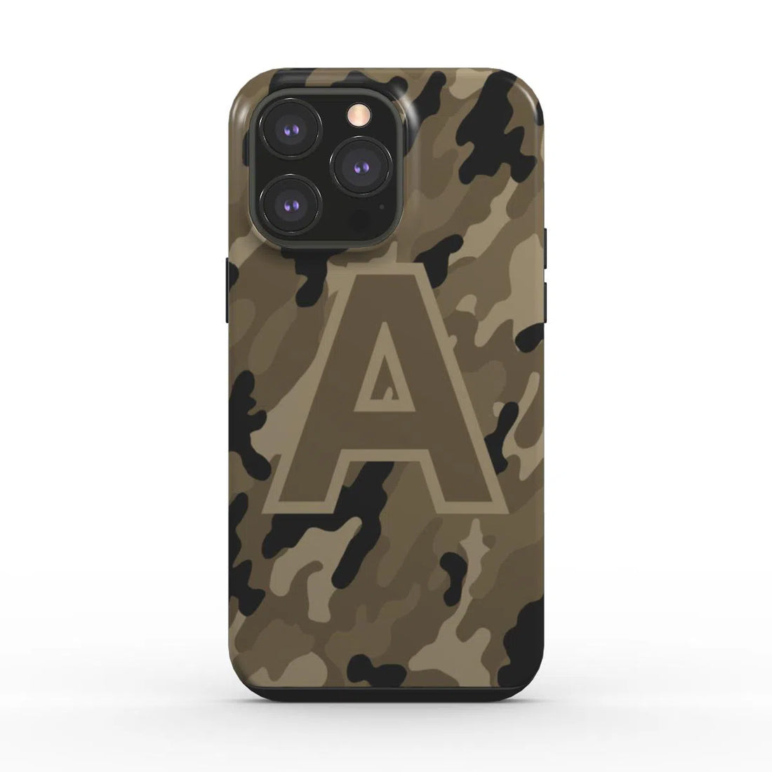 Personalized Olive Drab Camouflage | Tailored Tough Phone Case