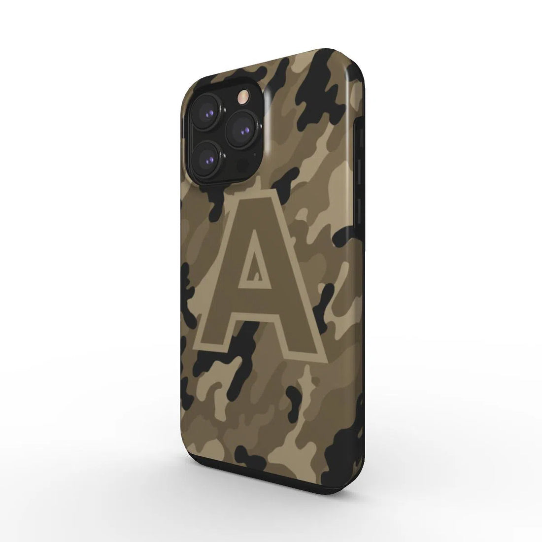 Personalized Olive Drab Camouflage | Tailored Tough Phone Case