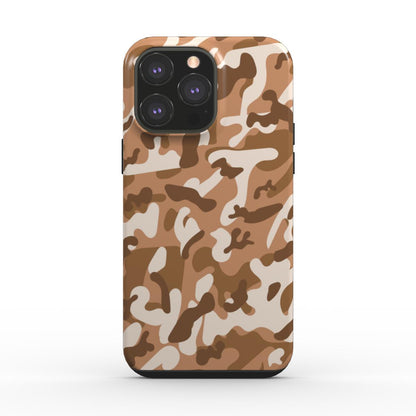 Étui de téléphone camouflage du désert | Coque de téléphone résistante