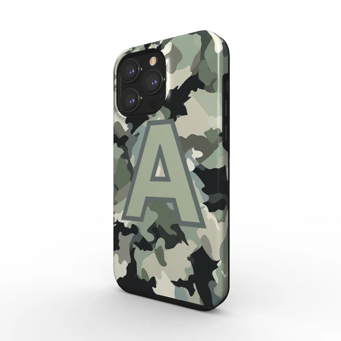 Personalised Forest Camouflage | Your Monogrammed Tough Phone Case