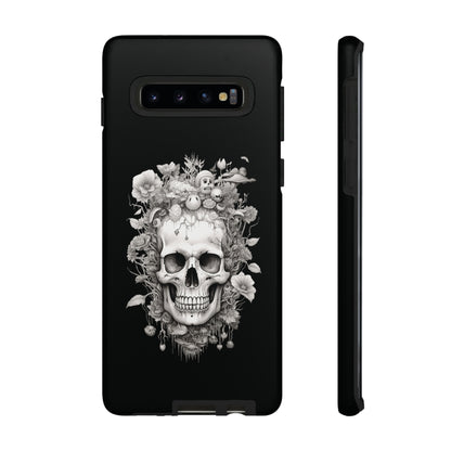 Memento Mori Floral Fusion | Tough Case