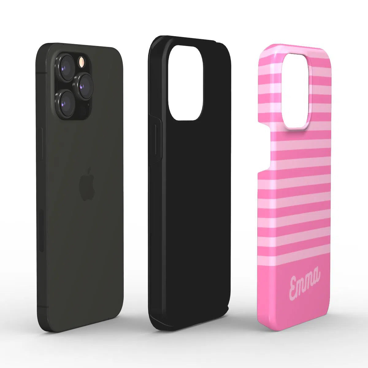 Charm Candy Stripe - Funda para teléfono personalizable