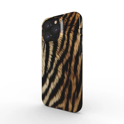 Faux Tiger Skin Phone Case | Bold & Stylish Design