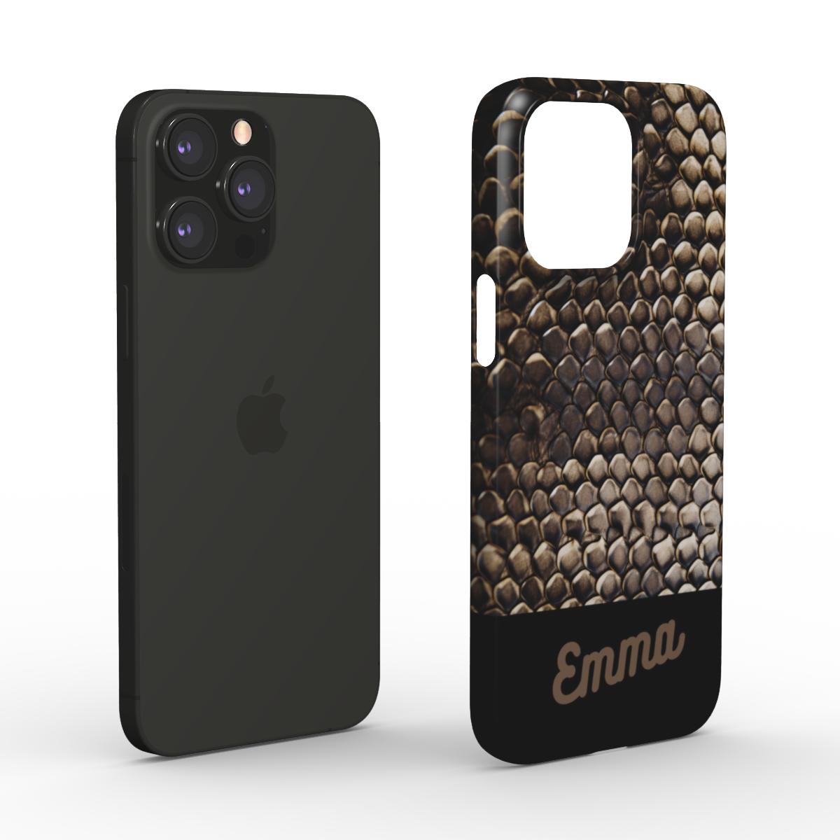 Espresso Elegance - Personalised Snap Phone Case