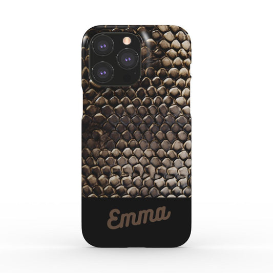 Espresso Elegance - Personalised Snap Phone Case