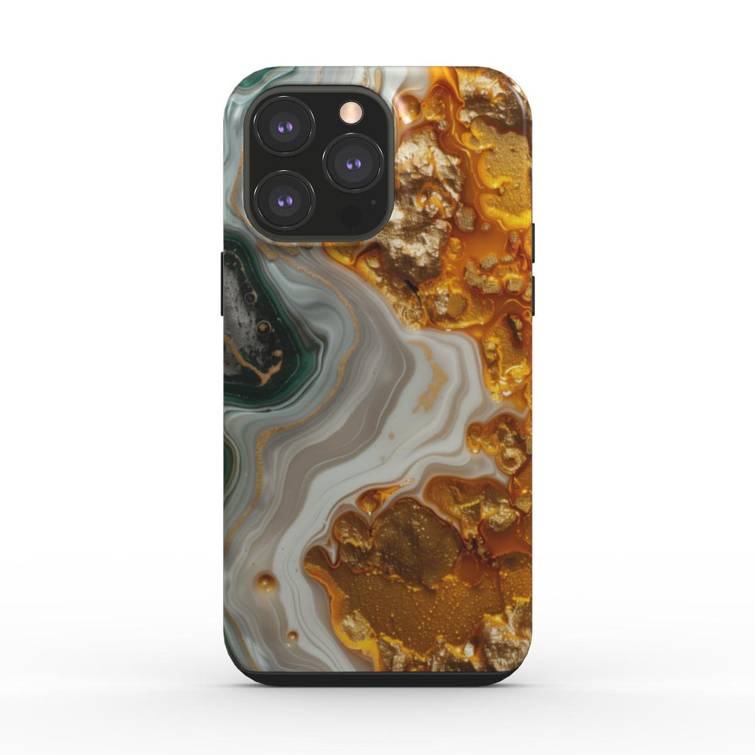 picture of Golden Geode Tough Phone Case
