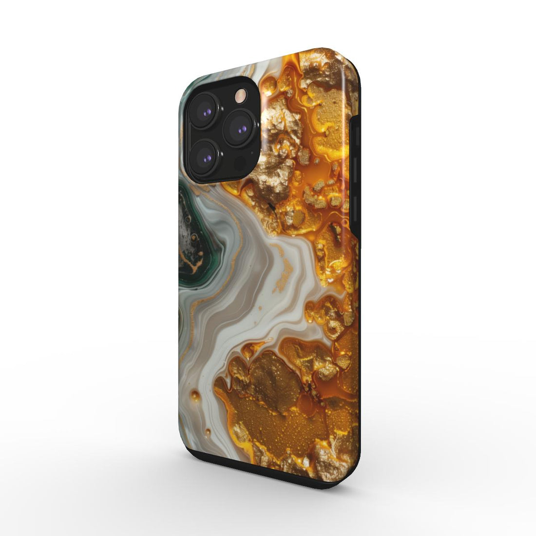 picture of Golden Geode Tough Phone Case