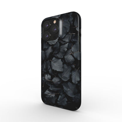 pic of Midnight Foliage Snap Phone Case | Sleek & Stylish Protection