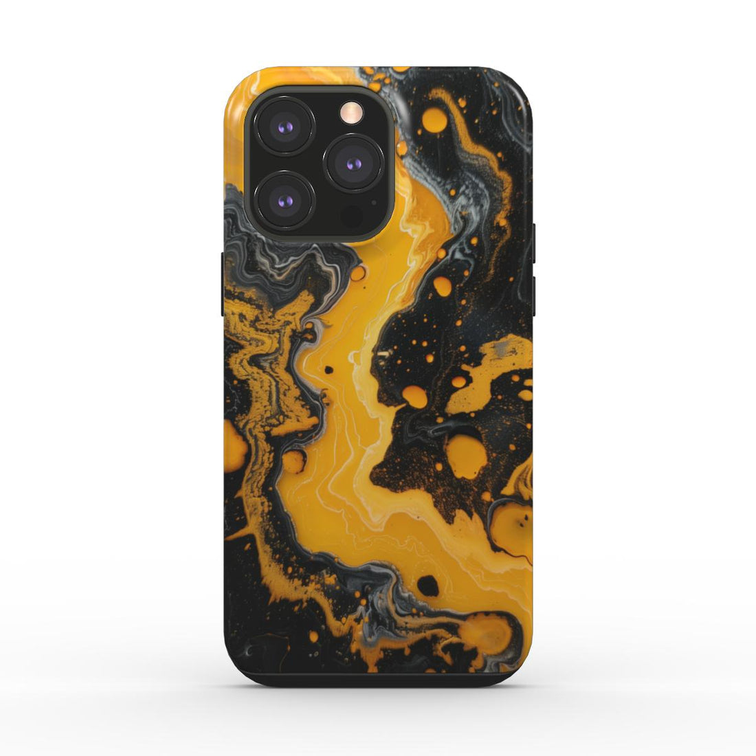 Obsidian Glow Tough Phone Case | Luxurious Marble Effect