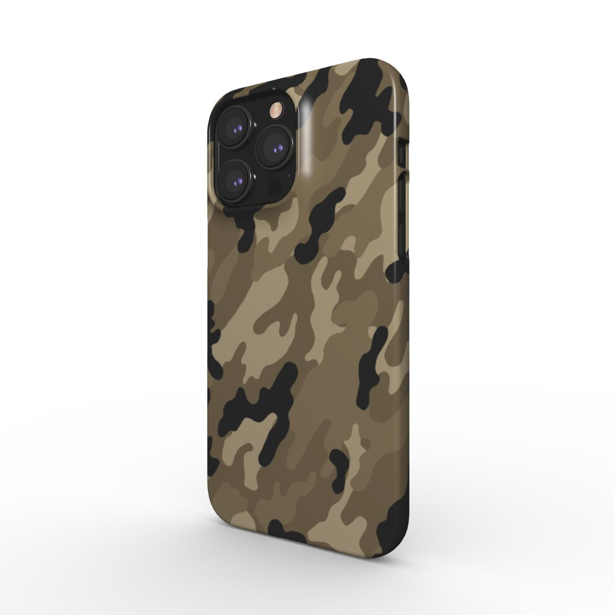 Olive Drab Camouflage Snap Phone Case | Rugged & Stylish Protection