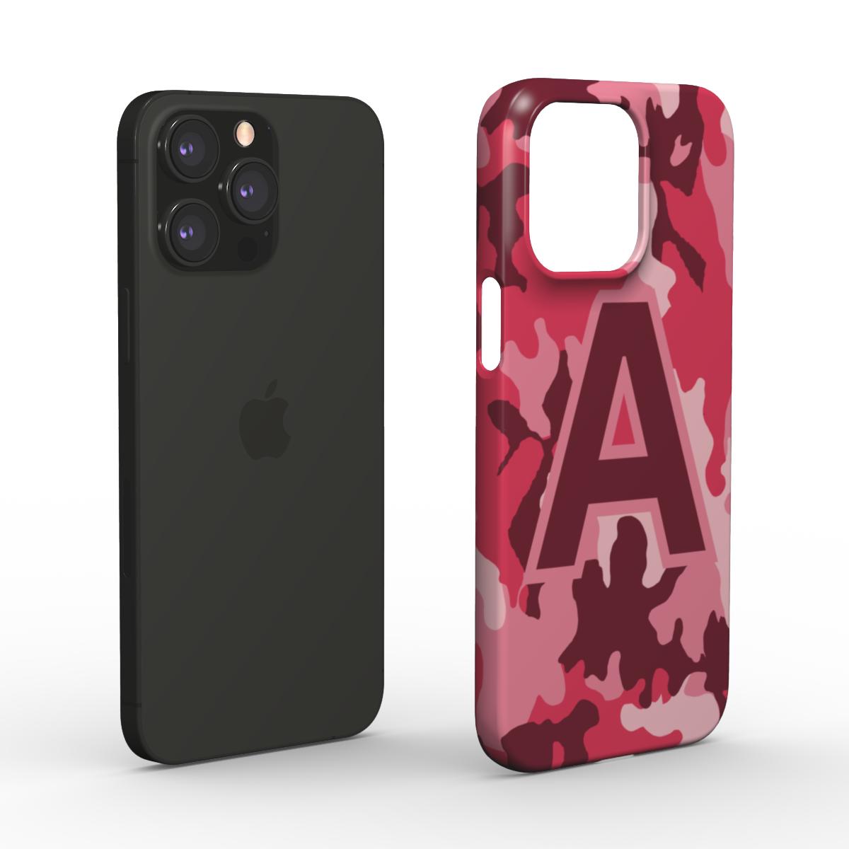 Sunset Camouflage Personalised Snap Phone Case | Bold & Custom