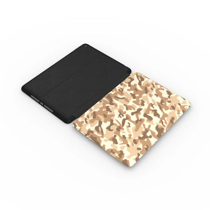 Funda para iPad de camuflaje de arena