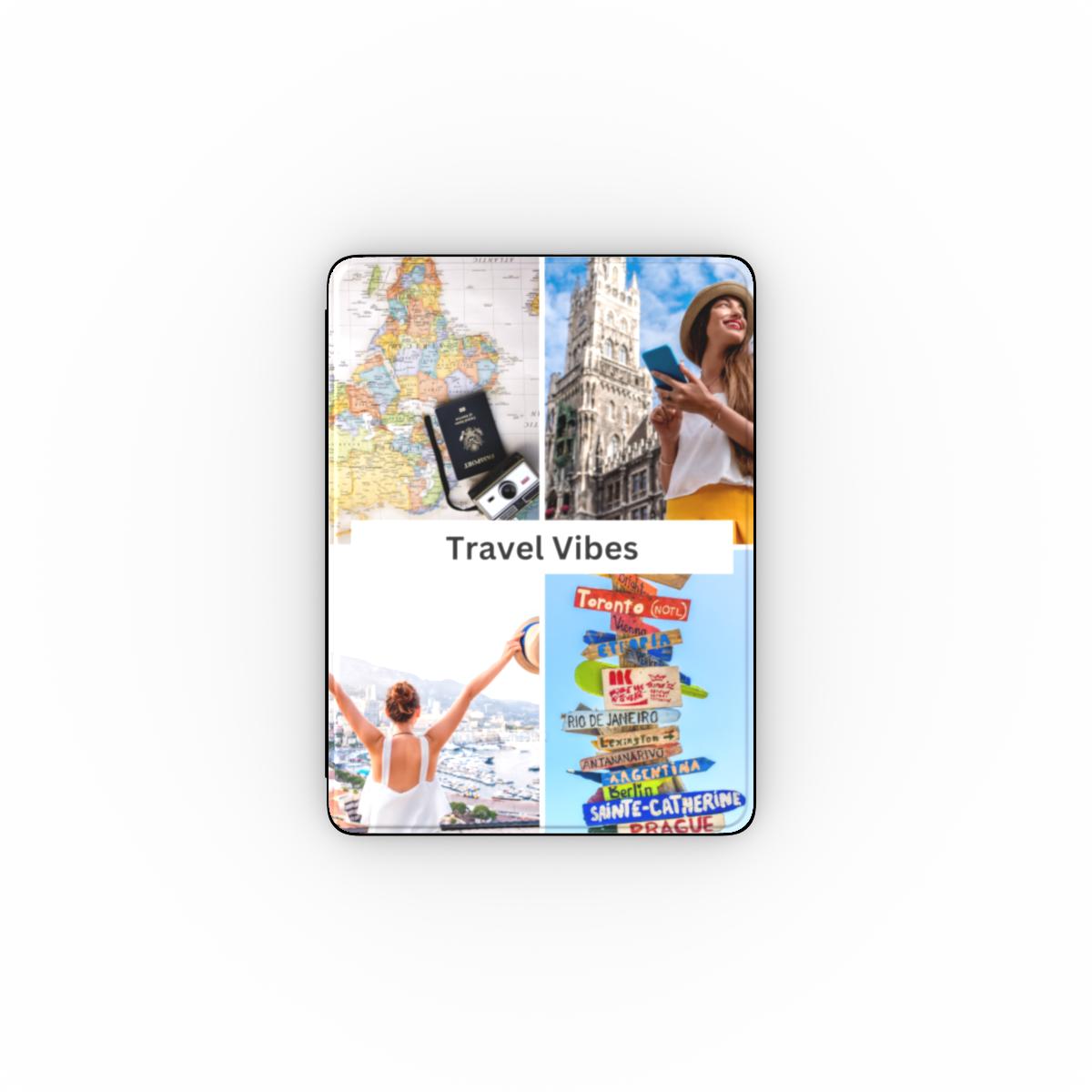 4 Photo Collage Customisable iPad Case