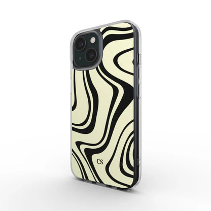 Arte abstracto | Funda de teléfono clara personalizada