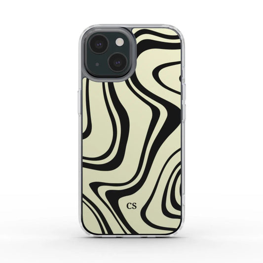 Abstract Artistry | Personalised Clear Phone Case