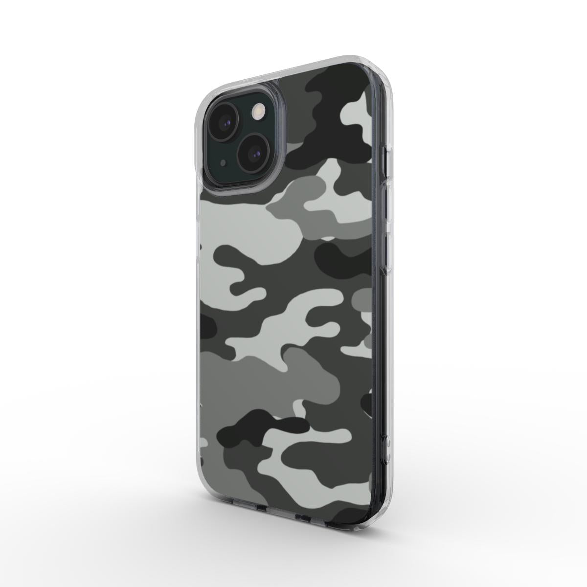 Urban Camouflage: Clear Phone Case