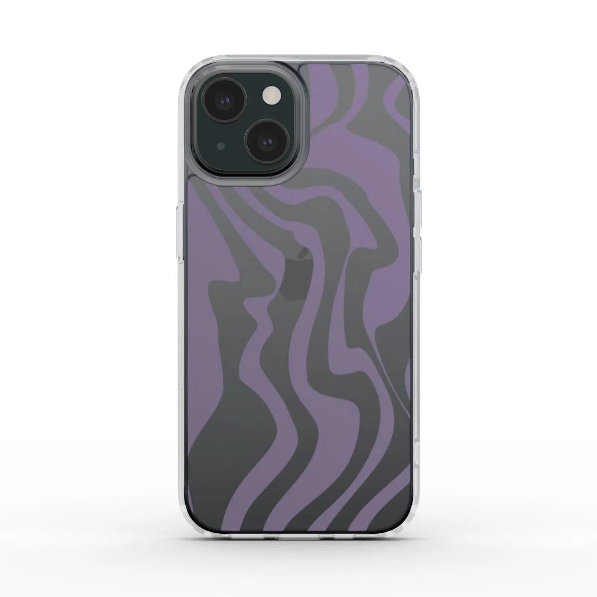 Mystic Waves: Custom Clear Phone Case