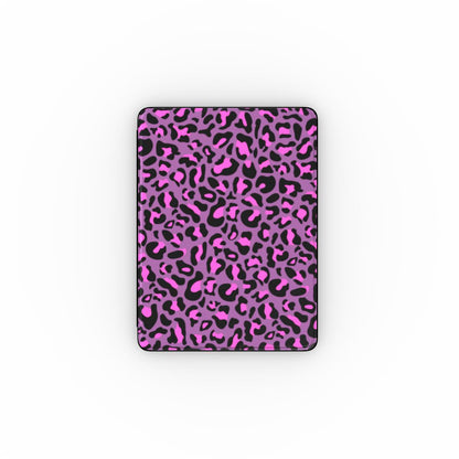 Paarse Luipaardprint Apple iPad Hoes