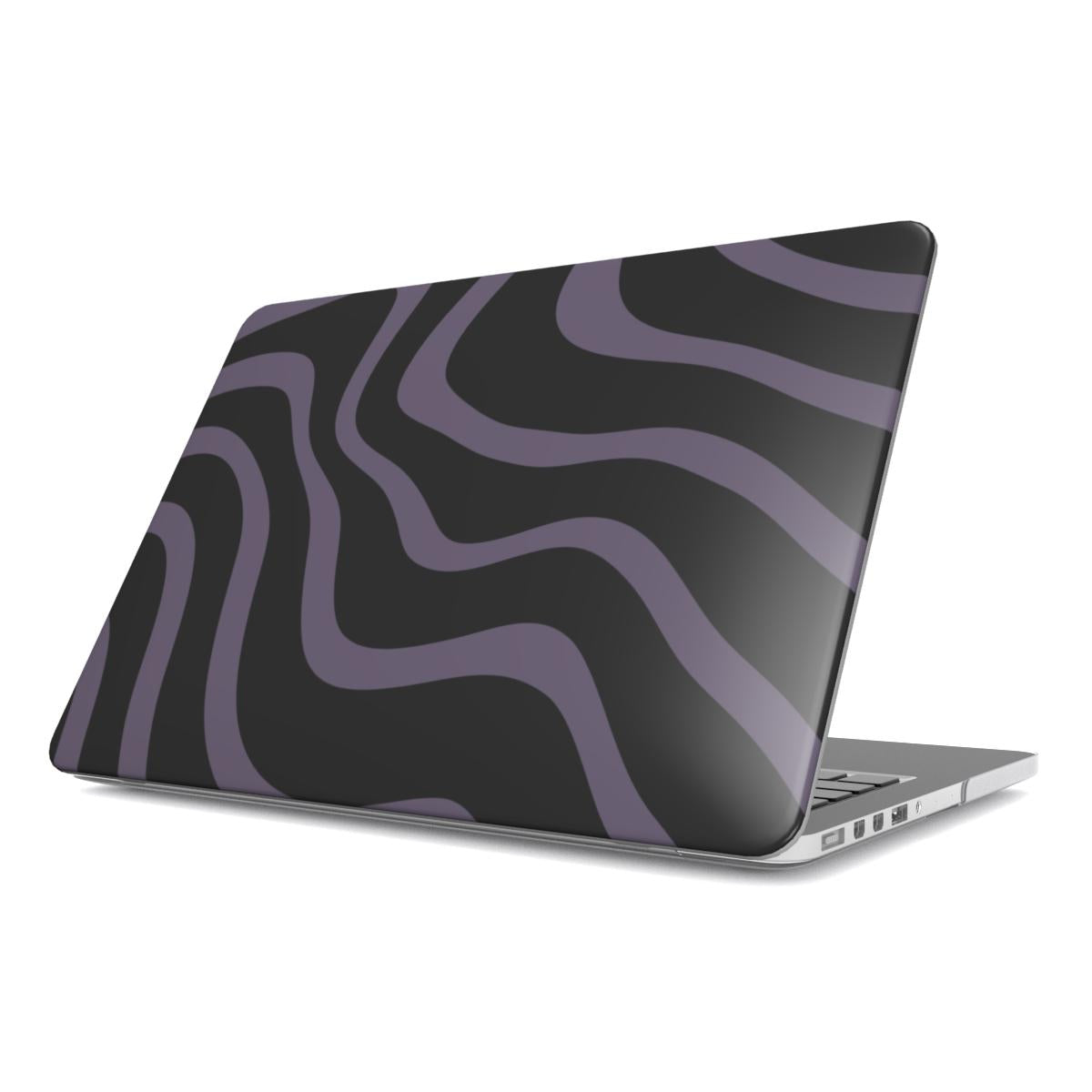 Black Wave MacBook Case