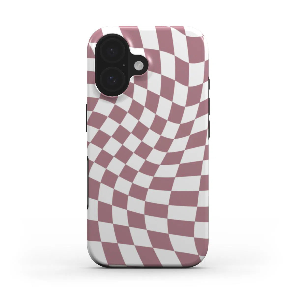 Nude Checkered Tough Phone Case