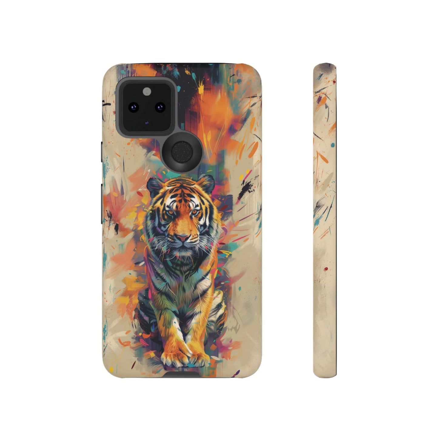 Tiger's Essence: Abstract Art | Tough Case