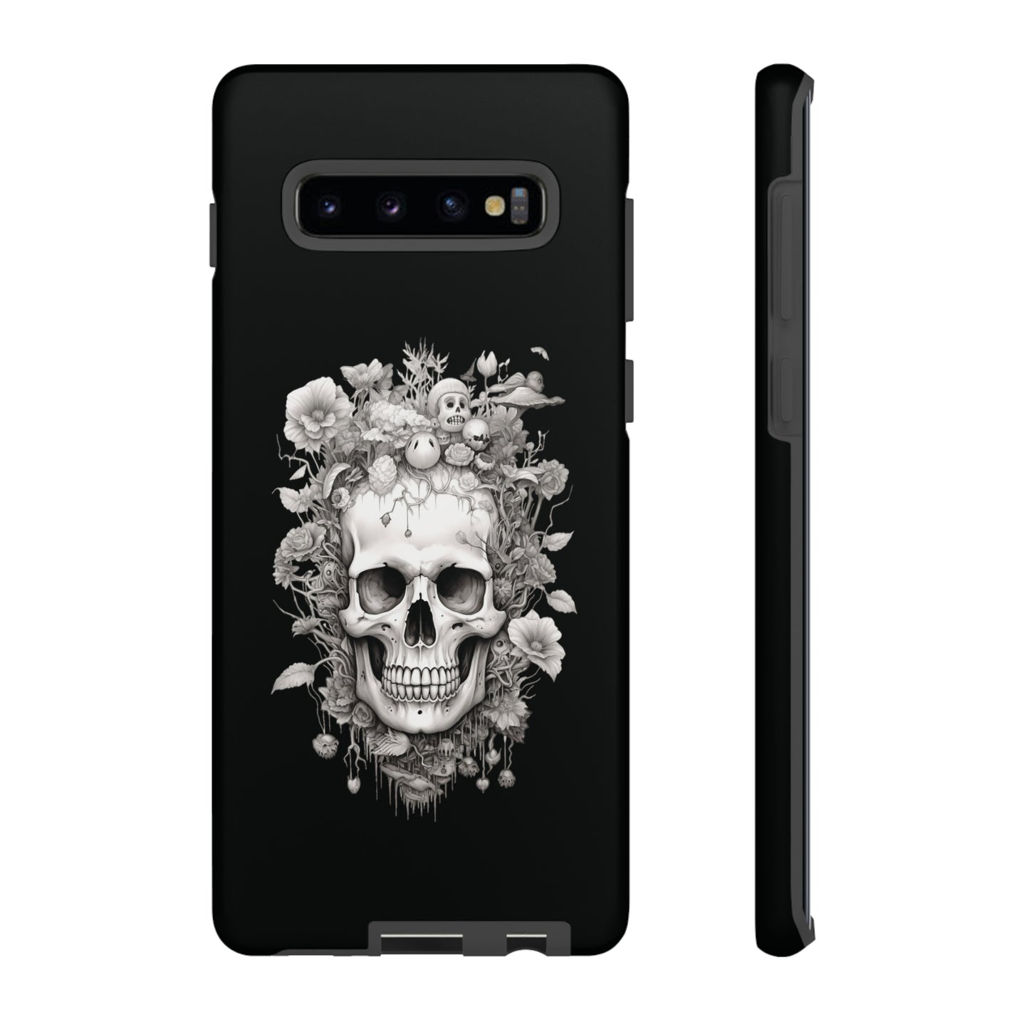 Memento Mori Floral Fusion | Tough Case