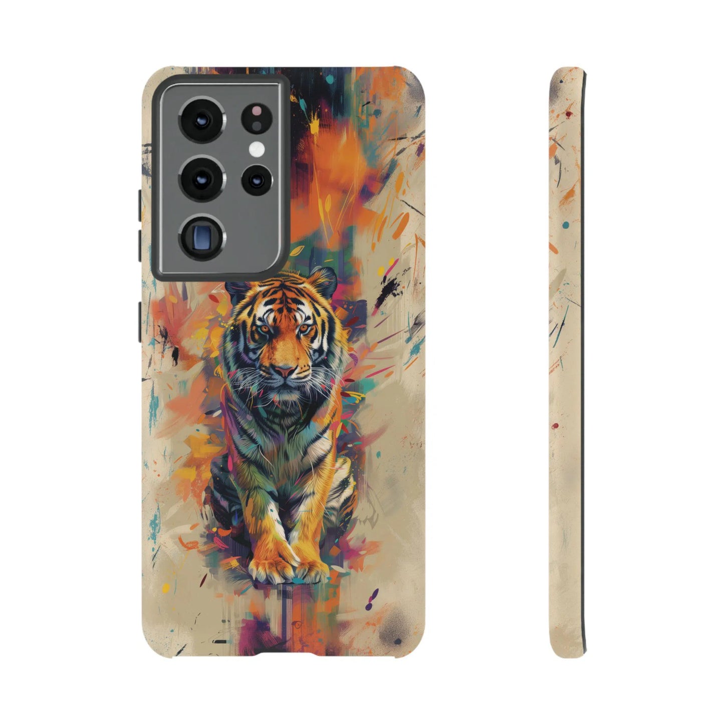 Tiger's Essence: Abstract Art | Tough Case