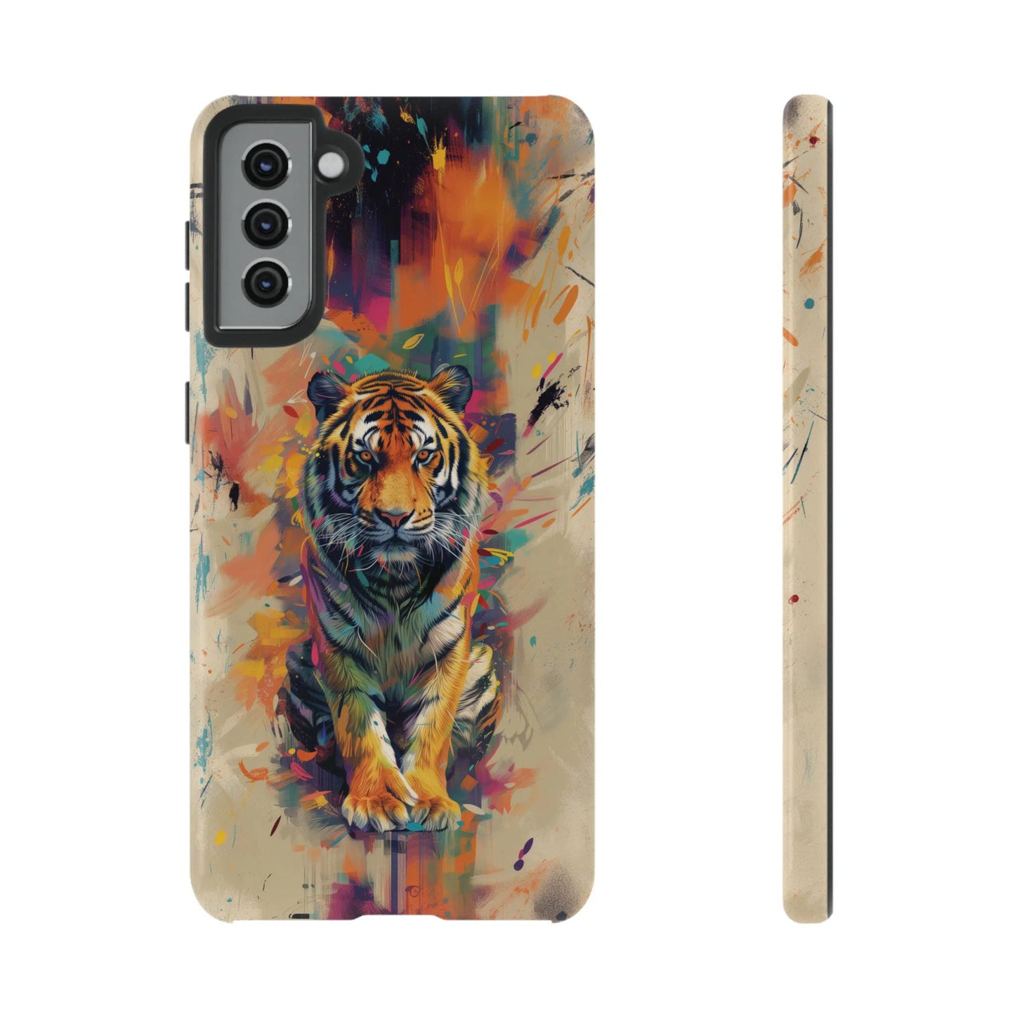 Tiger's Essence: Abstract Art | Tough Case