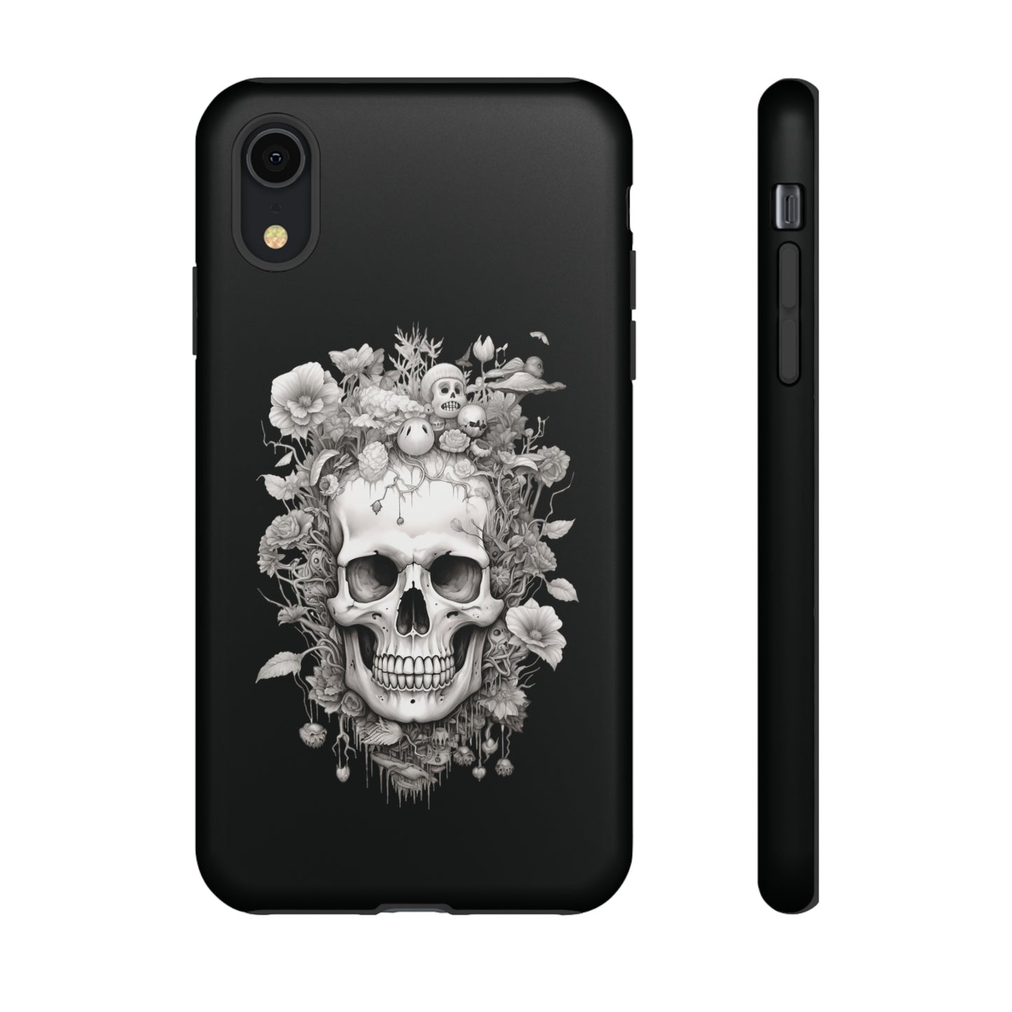 Memento Mori Floral Fusion | Tough Case