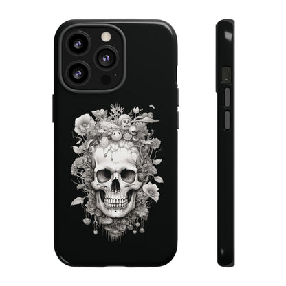 Memento Mori Floral Fusion | Tough Case