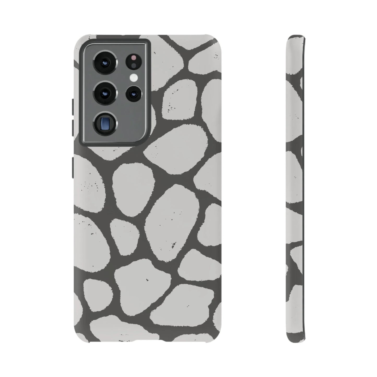 Safari Chic: Stone Giraffe Print | Tough Case