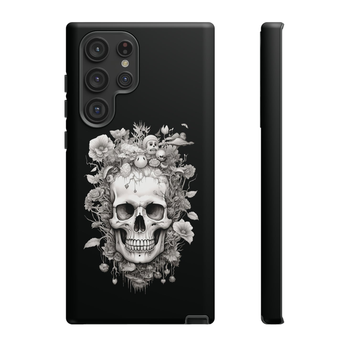 Memento Mori Floral Fusion | Tough Case