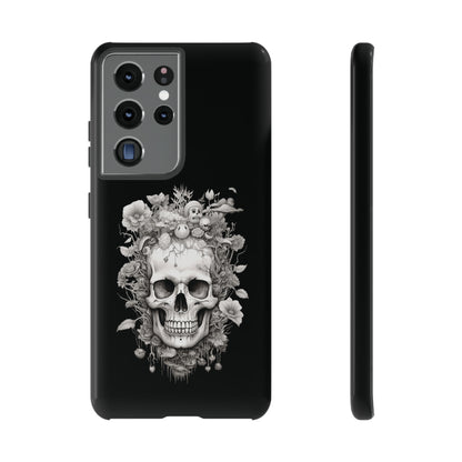 Memento Mori Floral Fusion | Tough Case