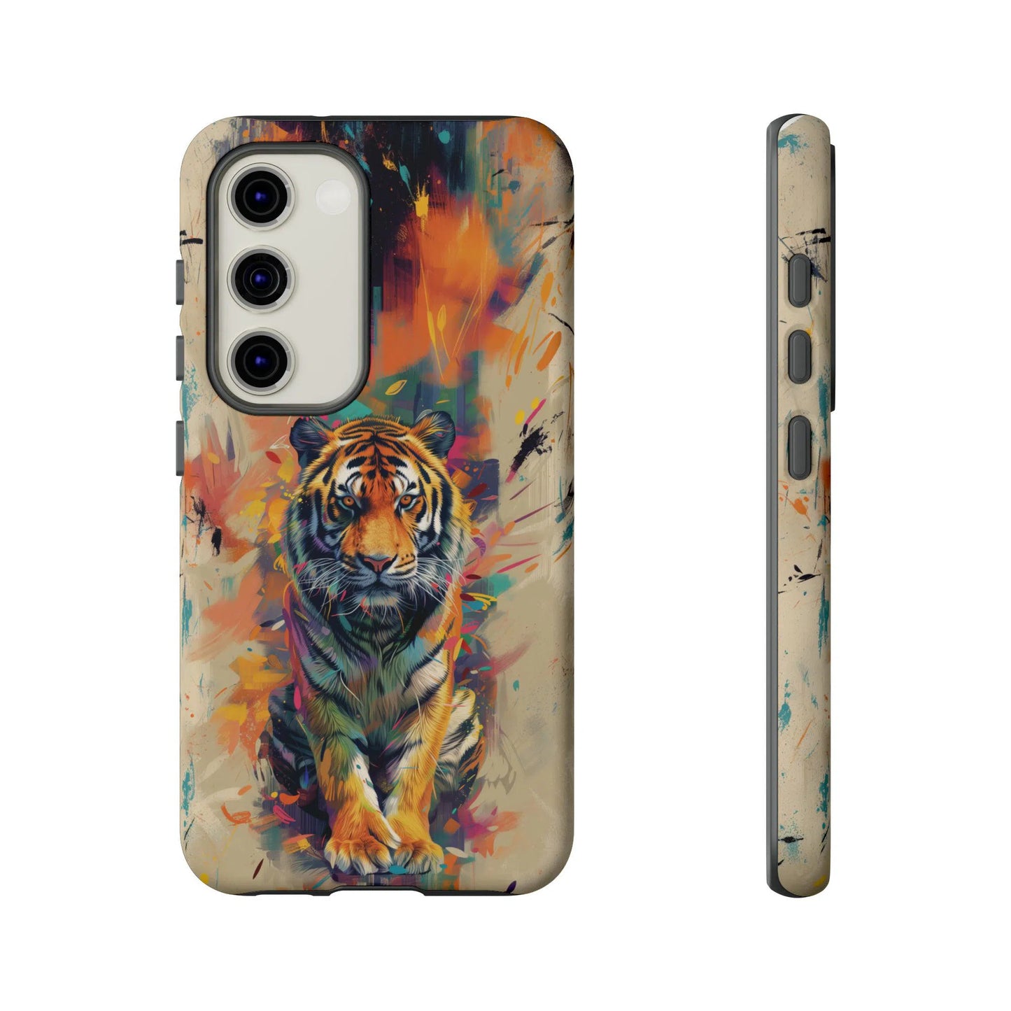 Tiger's Essence: Abstract Art | Tough Case