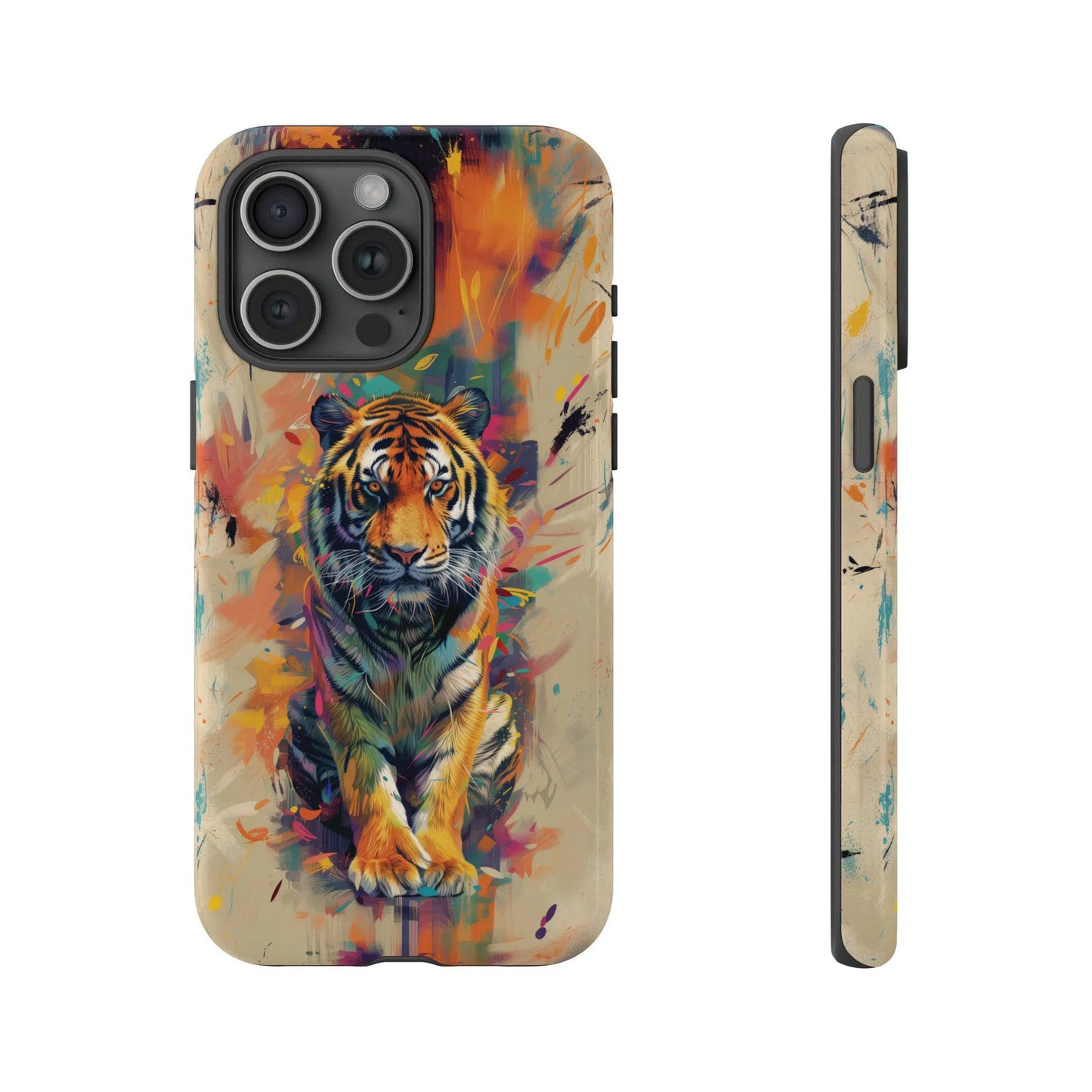 Tiger's Essence: Abstract Art | Tough Case