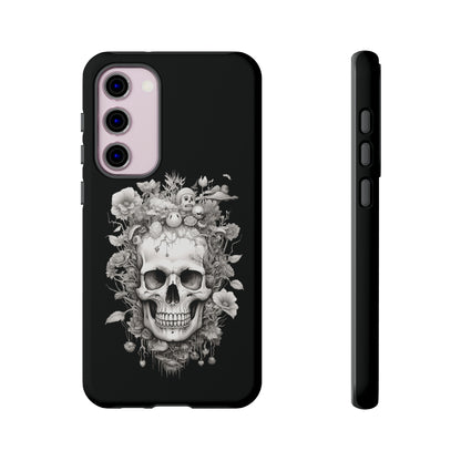 Memento Mori Floral Fusion | Tough Case