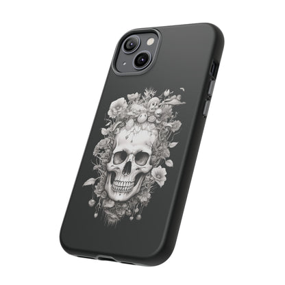 Memento Mori Floral Fusion | Tough Case