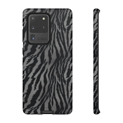 Monochrome Majesty: Tiger Print | Tough Case