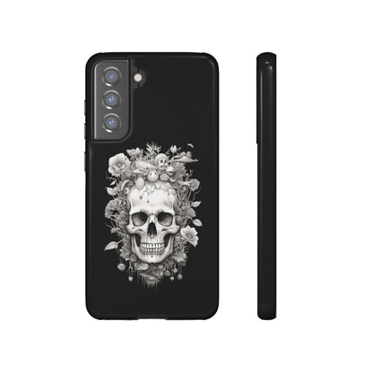 Memento Mori Floral Fusion | Tough Case