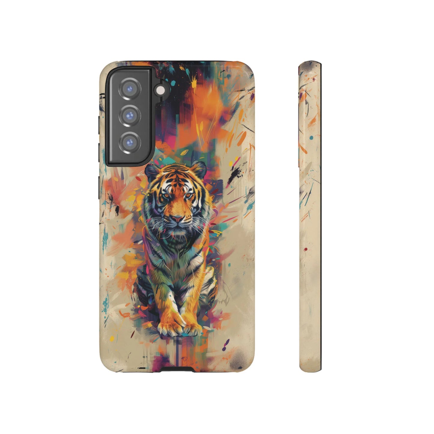 Tiger's Essence: Abstract Art | Tough Case