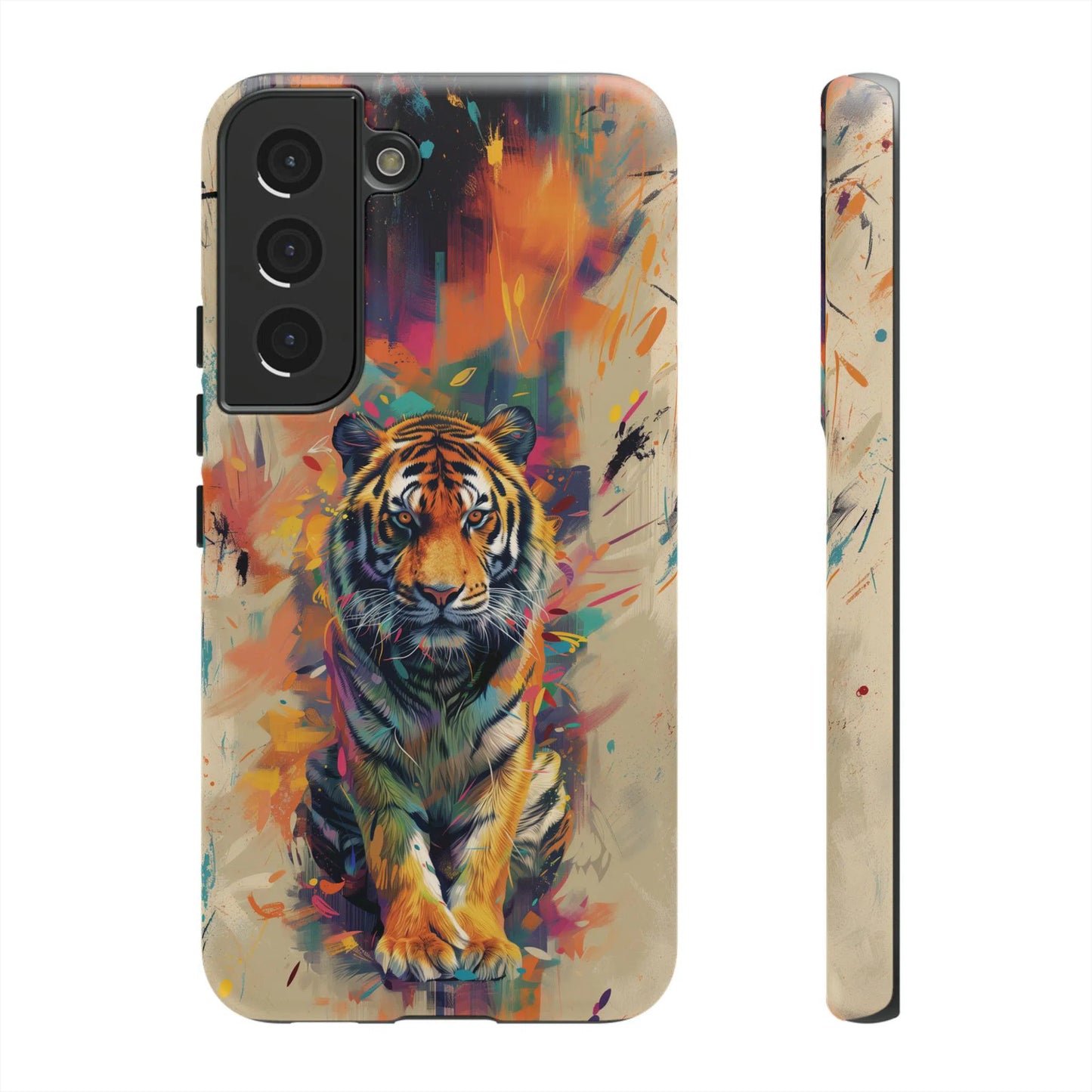 Tiger's Essence: Abstract Art | Tough Case