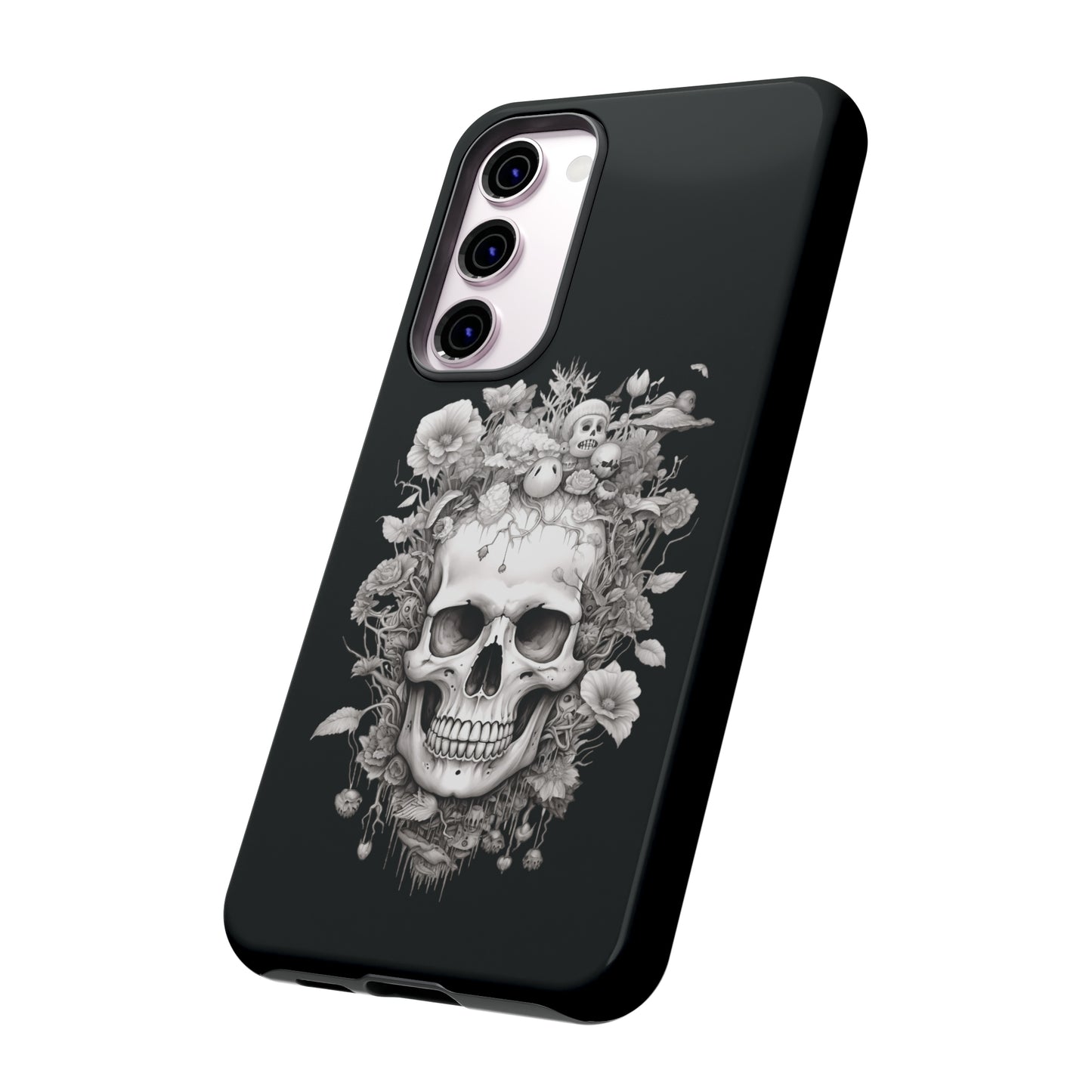 Memento Mori Floral Fusion | Tough Case