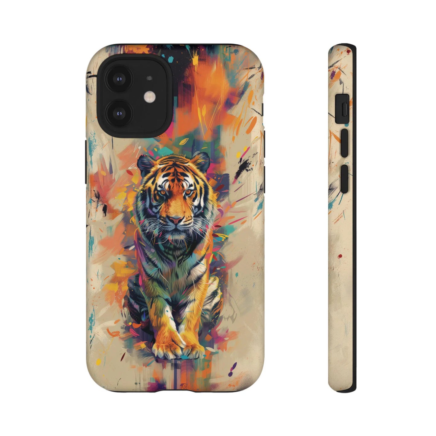 Tiger's Essence: Abstract Art | Tough Case