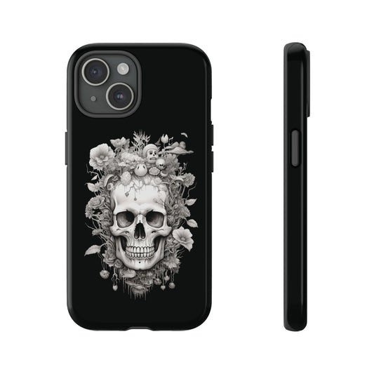 Memento Mori Floral Fusion | Tough Case